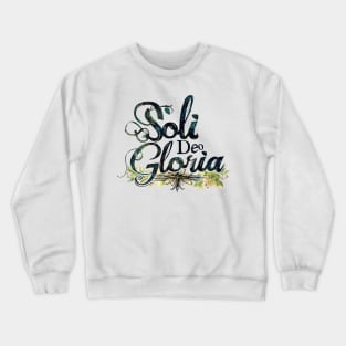 Soli Deo Gloria - For the Glory of God Alone (5 Solas) Crewneck Sweatshirt